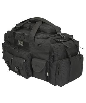 Black Olive Camo Military Style Holdall Molle Compatible Adjustable Saxon Holdalls - main image