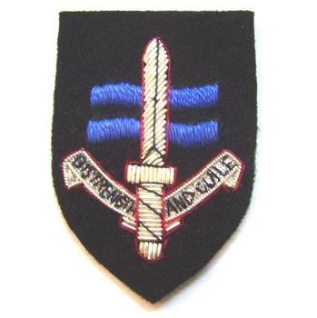 SBS special Boat Service Silver Wire Beret Badge