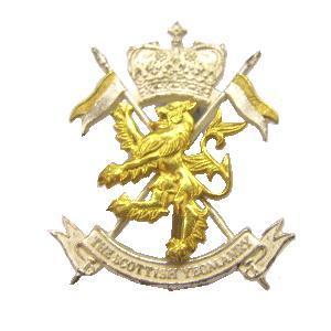 Cap badge of the Scottish Yeomanry