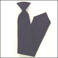 Black Tie Clip on Security Tie