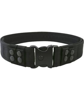 Black Security Patrol Belt Adjustable belt with quick release buckle