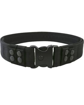 Black Security Patrol Belt Adjustable Belt With Quick Release Buckle - main image