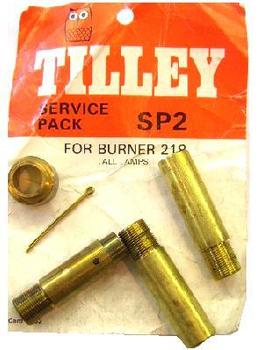Tilley service pack (SP2) for the burner