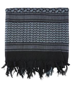 Grey / Black Shemagh Tactical Arab Style Face Vail - main image