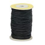 Black Shock Cord Cut To Your Own Length Price By The Metre 2.5mm Or 3mm - main image