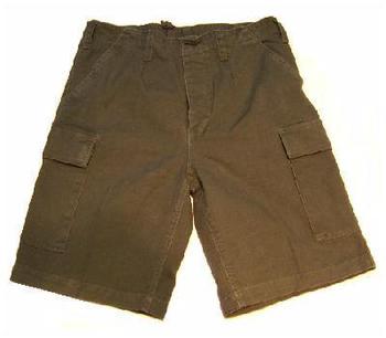 New Pre Washed German Moleskin Combat Shorts