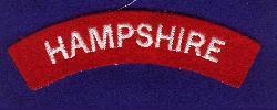 Hampshire Cloth Shoulder Title