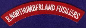 Shoulder Title of the Royal Northumberland Fusiliers - main image