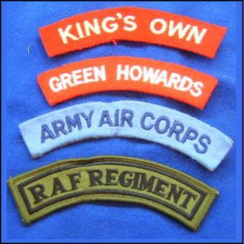 Cloth Shoulder Titles