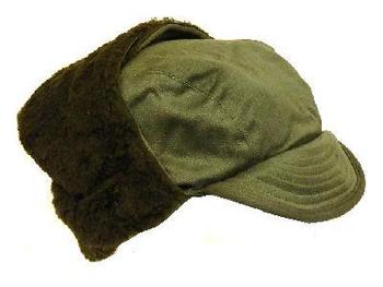 Green Trapper Hat Military Issue For Cold Climates - main image