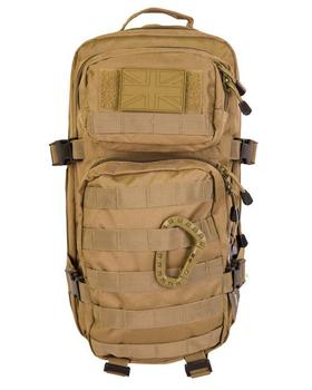 Small Assault Pack Desert Coyote Sand 28 Litre Tactical Molle Pack - main image