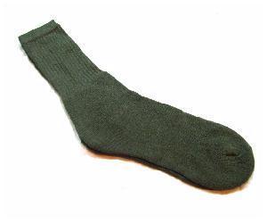 Quality Made Olive Green Barrack Socks