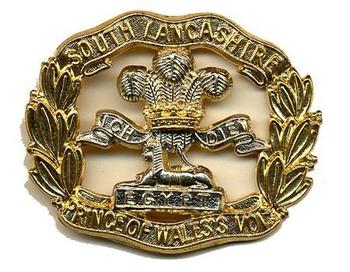South Lancashire Infantry Regiment Cap Badge - main image