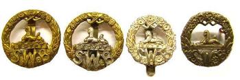Selection of Cap Badges To  the South Wales Borderers