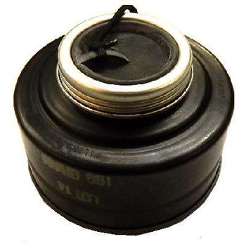 Canadian Gas Mask Respirator Filter New, Sealed Or Unbagged 60mm - main image