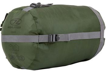 Spark Olive Green Mummy Sleeping Bag - main image