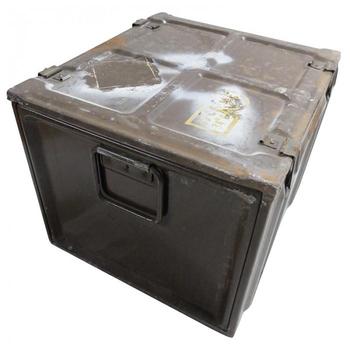 Large Square Ammo Box British Army L15A1 Ammo Boxes, Used Graded - main image
