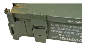 German Ammo Box Large size stackable 27mm Ammo box - main image