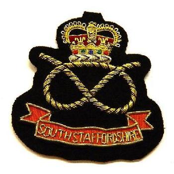 Staffordshire Regiments Blazer Badges - main image