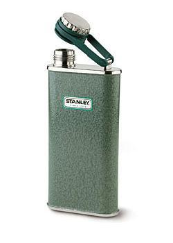 Stanley Pocket Flask, Nice Sized 8oz Green Stainless Steel Flask