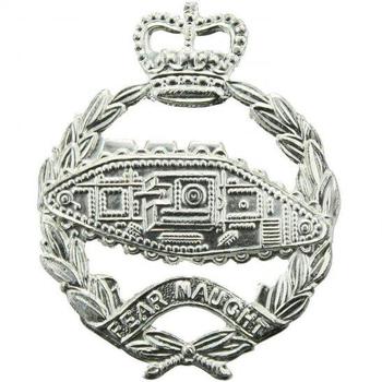 Tank Corps and RTR Royal Tank Regiment Cap Badges - main image