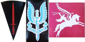 Fantastic Airborne And Special Forces Vehicle Stickers - main image
