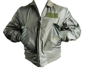 Genuine USAF Sage Green Summer type Flyers jacket Bomber MA-2 CWU36P, Good Grade 1