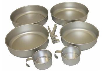 Sunngas - Explorer 6 Piece Aluminium Cookset With handle