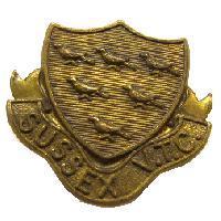 Cap badge of the Sussex V.T.C