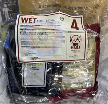 Swedish Army Ration Pack - main image