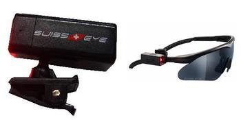 Swiss Eye Mini Clip Red LED light - main image