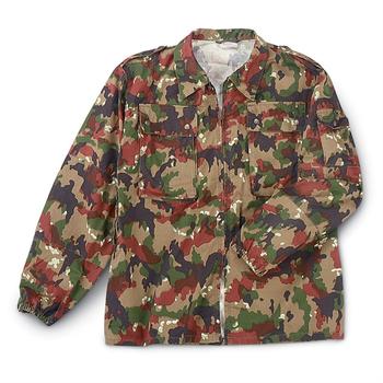 Swiss Alpenflage Camo M83 Field Shirt / Jacket