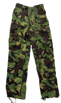 Genuine British Army Issue Woodland DPM Tropical Jungle Combat Trousers, New - main image