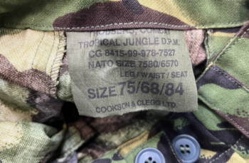 Genuine British Army Issue Woodland DPM Tropical Jungle Combat Trousers, New - main image