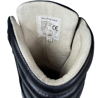 Austrian Fully Lined Boots Army Steel Toe Hi-Leg Alpine Mountain Boots - main image