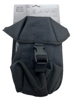 Black Water Bottle Pouch - main image