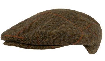 Flat Cap WWII 1940's Style Tweed Flat Cap Country Cap,  New - main image