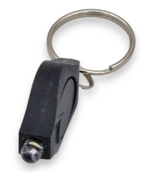 Micro Torch BCB Waterproof Micro LED Key Ring Torch Red White or Blue LED - main image