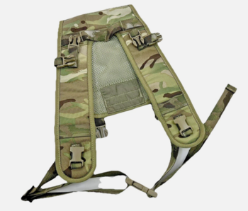 MTP Main Standard Yoke Genuine Issue PLCE Multicam Webbing Side Rocket Pouch Yoke - main image