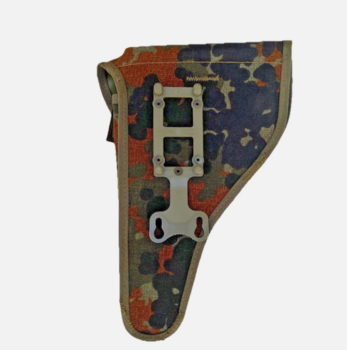 Flecktarn Camo Webbing Pouch set BW Field suspender system 6 Pieces - main image