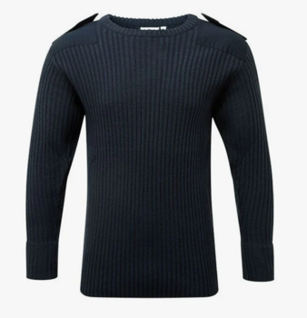 Navy Crew Neck jumper - main image