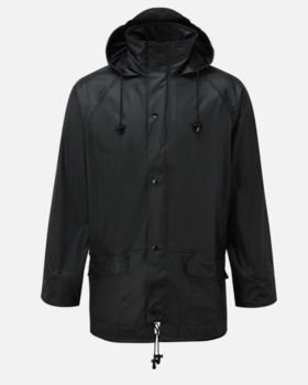 Black Waterproof Breathable Jacket - main image