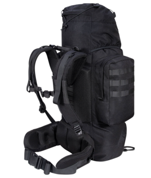 Black Military Rucksack Highlander Forces Elite Army Military Rucksack In Tactical Black - main image