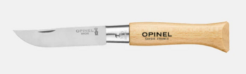 Opinel Kinfe Stainless Steel Folding And Locking Knives - High Quality Light Beech Handle Knife - main image