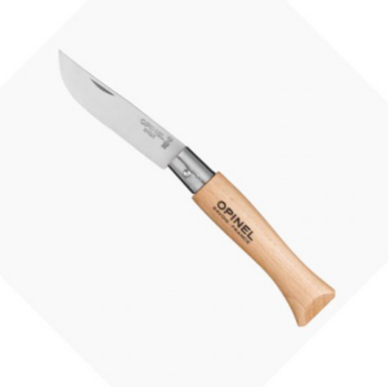 Opinel Kinfe Stainless Steel Folding And Locking Knives - High Quality Light Beech Handle Knife - main image
