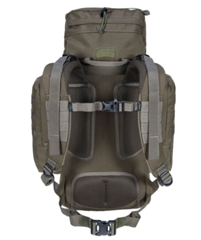 Forces Elite 44 Litre Molle Rucksack Army Style Pack Green Or Black, New - main image