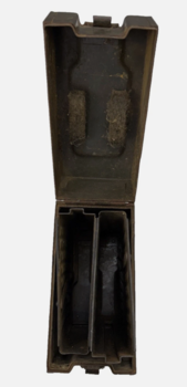 Original German WWII Dated Flak Anti-Aircraft 20 mm WW2 Gun Case And Magazines - main image