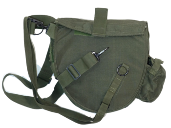 Gas Mask Bag Genuine U.S. Military Issue M17 Olive Green Gas Mask Bag  - main image