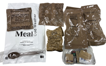 MRE Cold Weather Ration Pack US Military MCW RCW MRE Ready To Eat Meal - main image