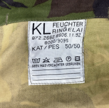 Dutch Woodland DPM Outer Parker Jacket Genuine Dutch Lightweight Combat Jacket - main image